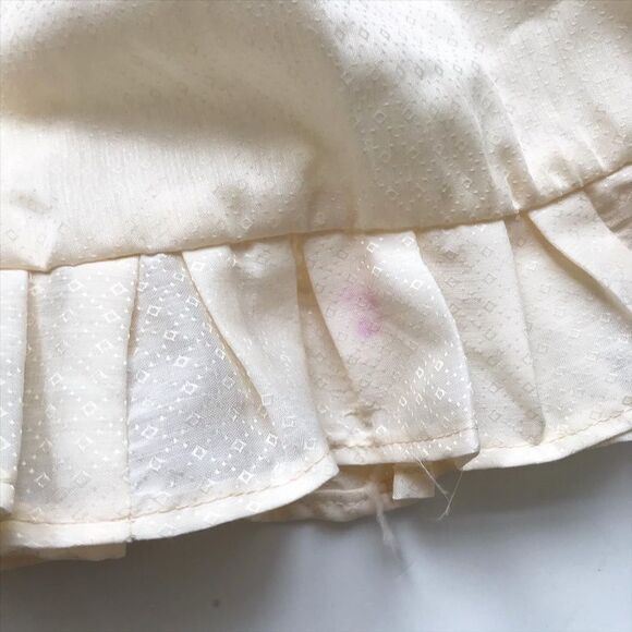 Vintage Adorable Swiss dot apron dress fits 3/4T - Picture 3 of 7